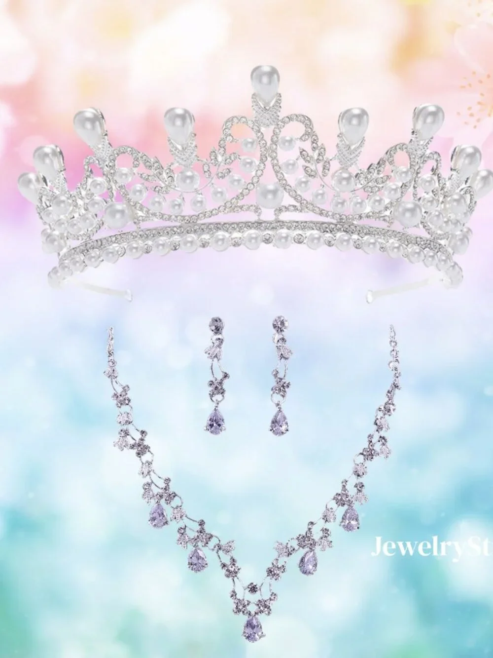 Party Princess Crown Hair Accessories Bride Rhinestone Christmas Decorations Hea